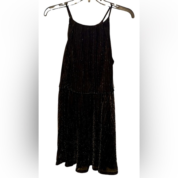 Trixxi Dresses & Skirts - NWT Trixxi Black Dress w/Colorful Shimmer